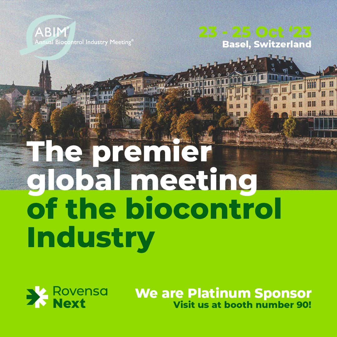 Rovensa Next joins ABIM 2023 to discuss novel biocontrol solutions and regulations