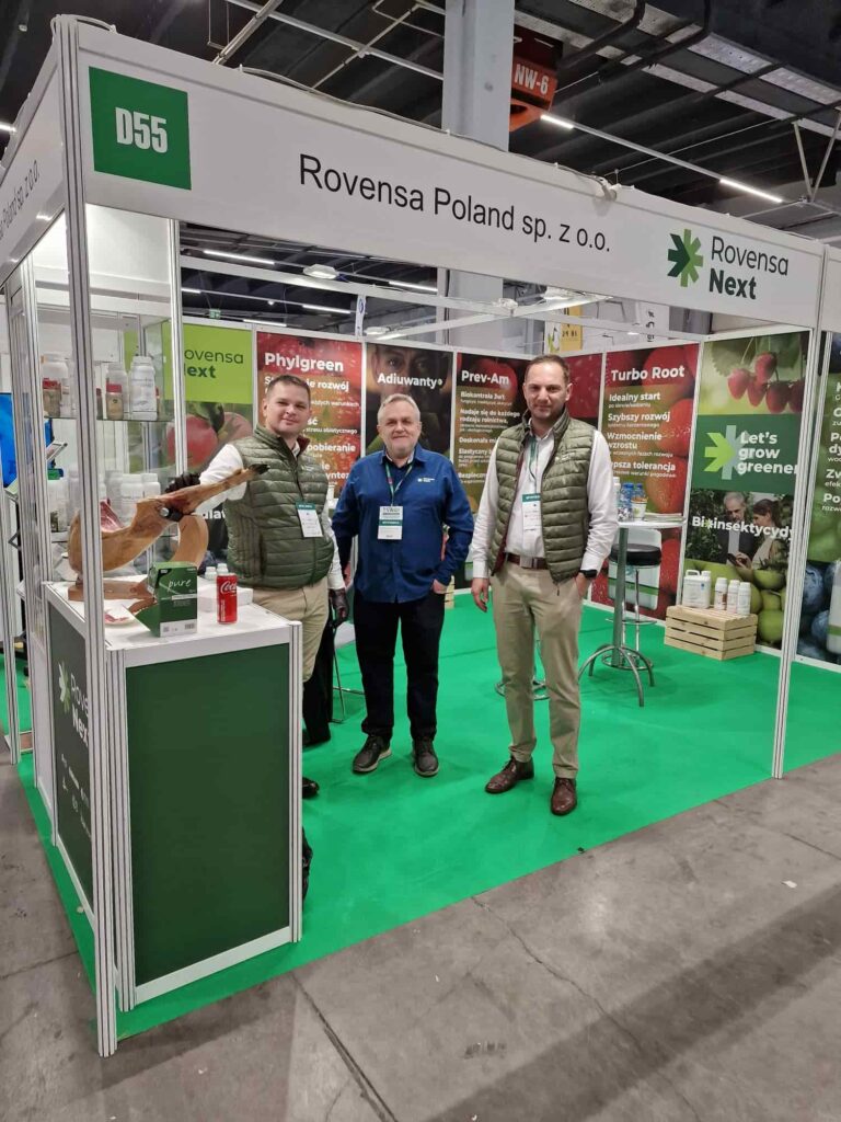 In Poland, Rovensa Next demonstrated its innovative solutions at the TSW Fair, the largest industry event for fruit and vegetable producers in the country. 