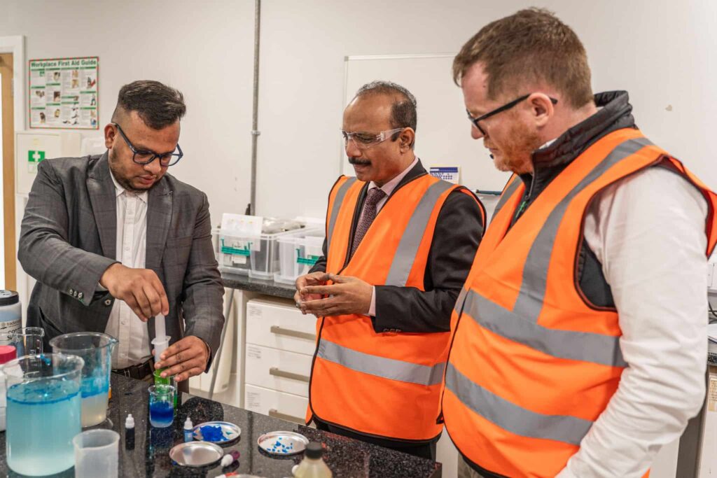 the Chairman of the Indian Chamber of Food & Agriculture, Dr. Khan´s, recent visit to our Rovensa Next factory in Kilcar, Ireland