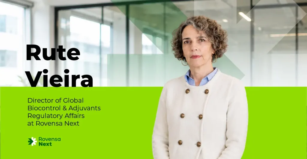 Rovensa Next strengthens its regulatory leadership with the appointment of Rute Vieira as Vice-Chair of the IBMA Natural Substances Professional Group