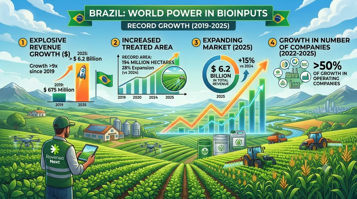 Biological Inputs Move Beyond a Trend to Become a Core Economic Strategy in Brazilian Agriculture