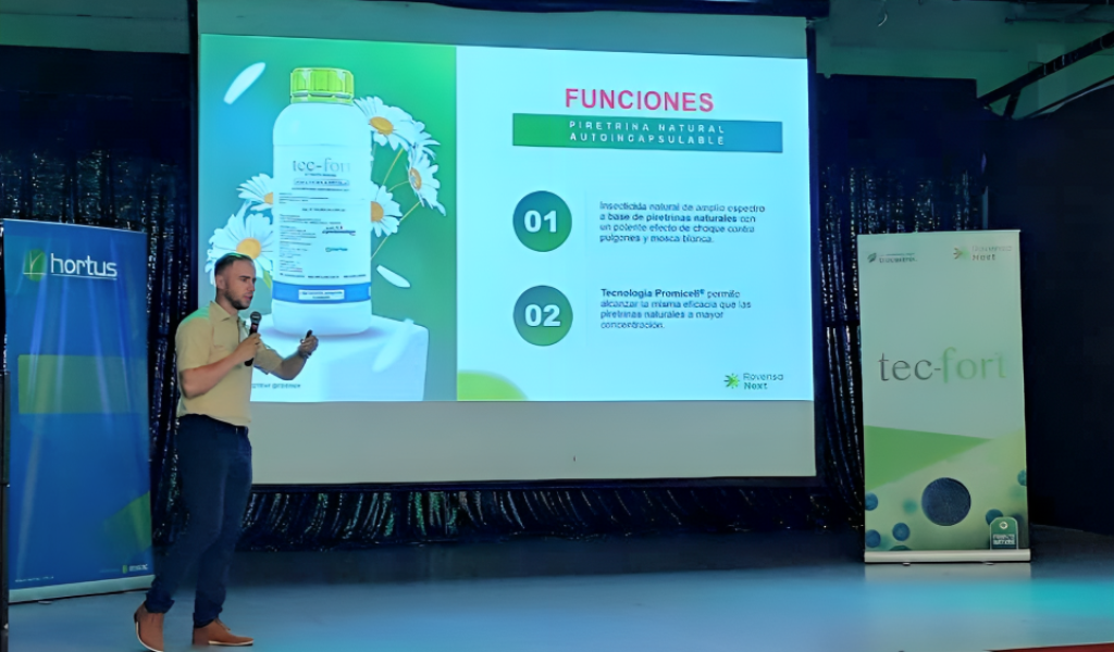 Rovensa Next is delighted to announce the launch of Tec-Fort® in Peru, the first pyrethrin-based bioinsecticide to be registered in the country.